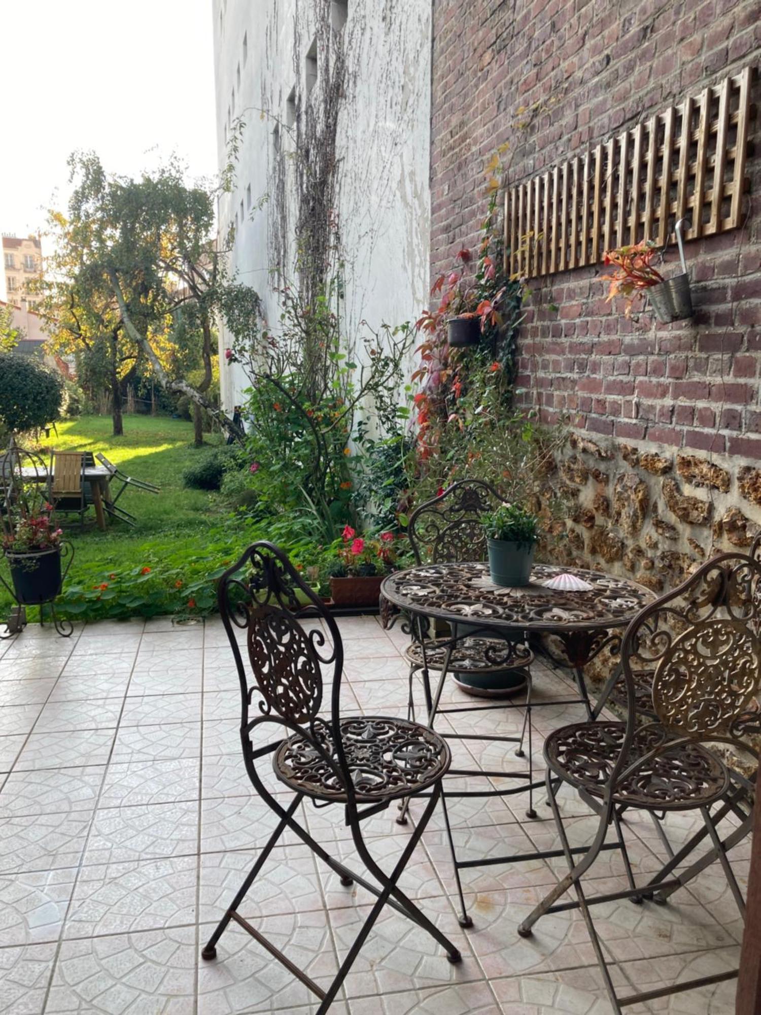 Studio Avec Terrasse Sur Jardin Fontenay-sous-Bois Εξωτερικό φωτογραφία